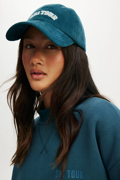 Active Graphic Cap, SKI CLUB CORD/TIDAL TEAL