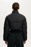 The Mother Puffer Contour Jacket, BLACK - alternate image 3