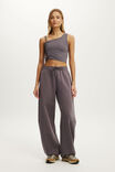 Ultra Soft Asymmetric Side Gather Tank, VIOLET GREY - alternate image 4