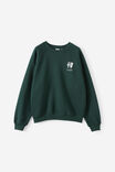 Box Fit Alfa Romeo Sweater, LCN ALF PINENEEDLE GREEN/ALFA ROMEO-LOGO - alternate image 2