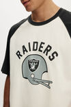 Everyday Fit Nfl T-Shirt, LCN NFL CREAM PUFF / WASHED BLACK - RAIDERS - - alternate image 4