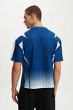 Alfa Romeo Football Jersey, LCN ALF ROYAL BLUE / ALFA ROMEO - CREST PANEL - alternate image 3