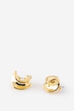 GOLD PLATED CHUNKY WAVE