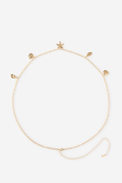 Belly Chain, UP GOLD SHELLS