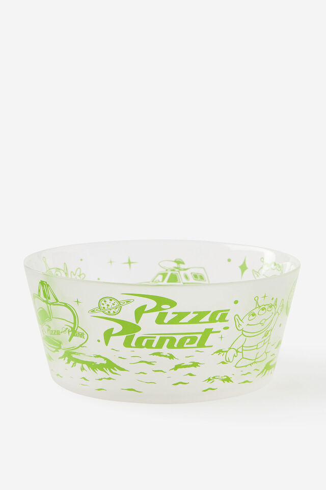 Toy Story Glass Bowl, LCN DIS TOY STORY PIZZA PLANET ALIENS