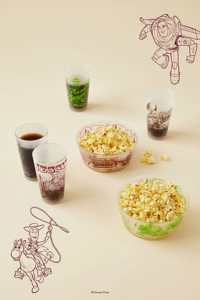 Toy Story Glass Bowl, LCN DIS TOY STORY PIZZA PLANET ALIENS